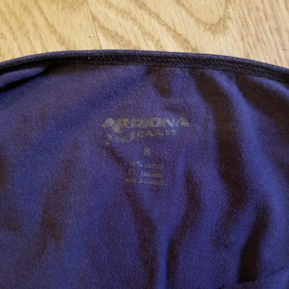 Medium Arizona Navy Blue Stretch Tank - Picture 3 of 3